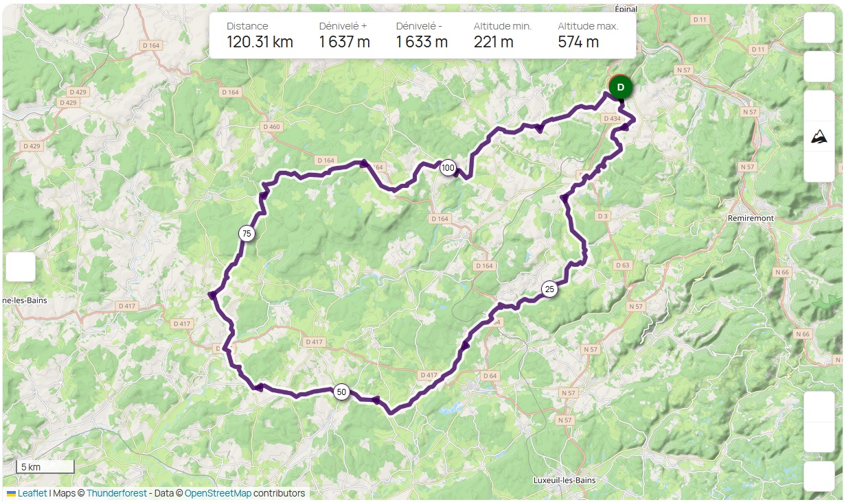 La Dounousienne 2024 route grand parcours (0)