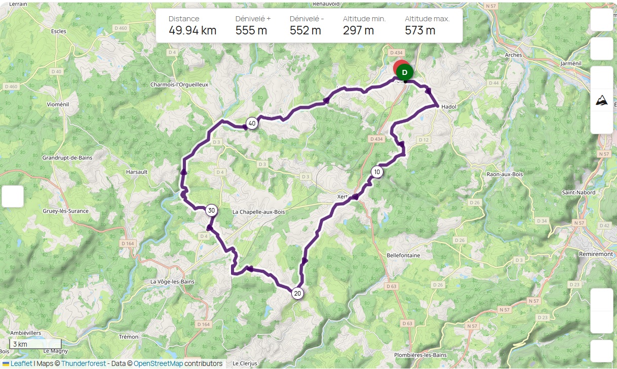 La Dounousienne 2024 route petit parcours (0)