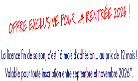 2026 Adhésion septembre à novembre