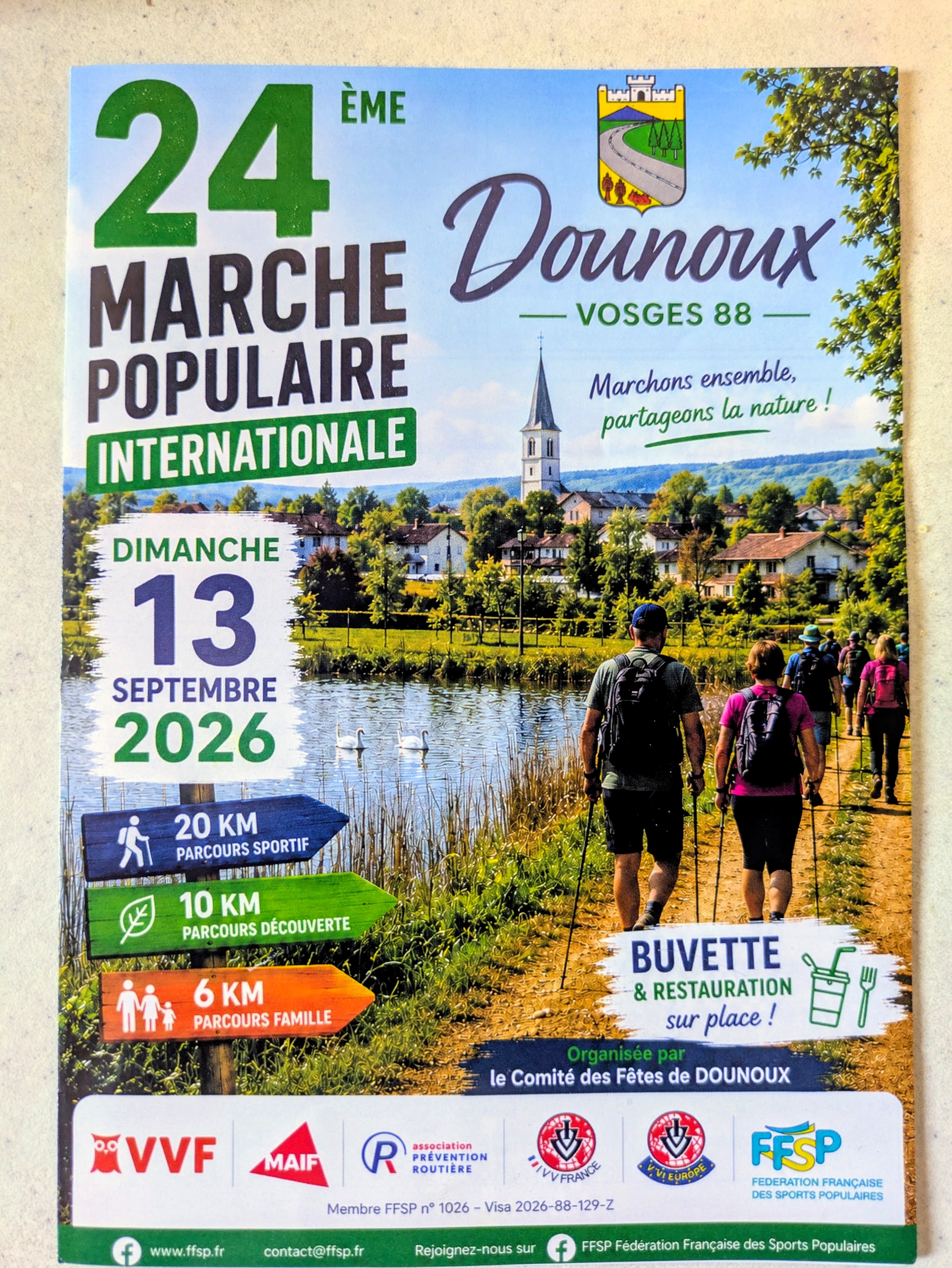 2026 Marche populaire Dounoux dimanche 13/09 (1)